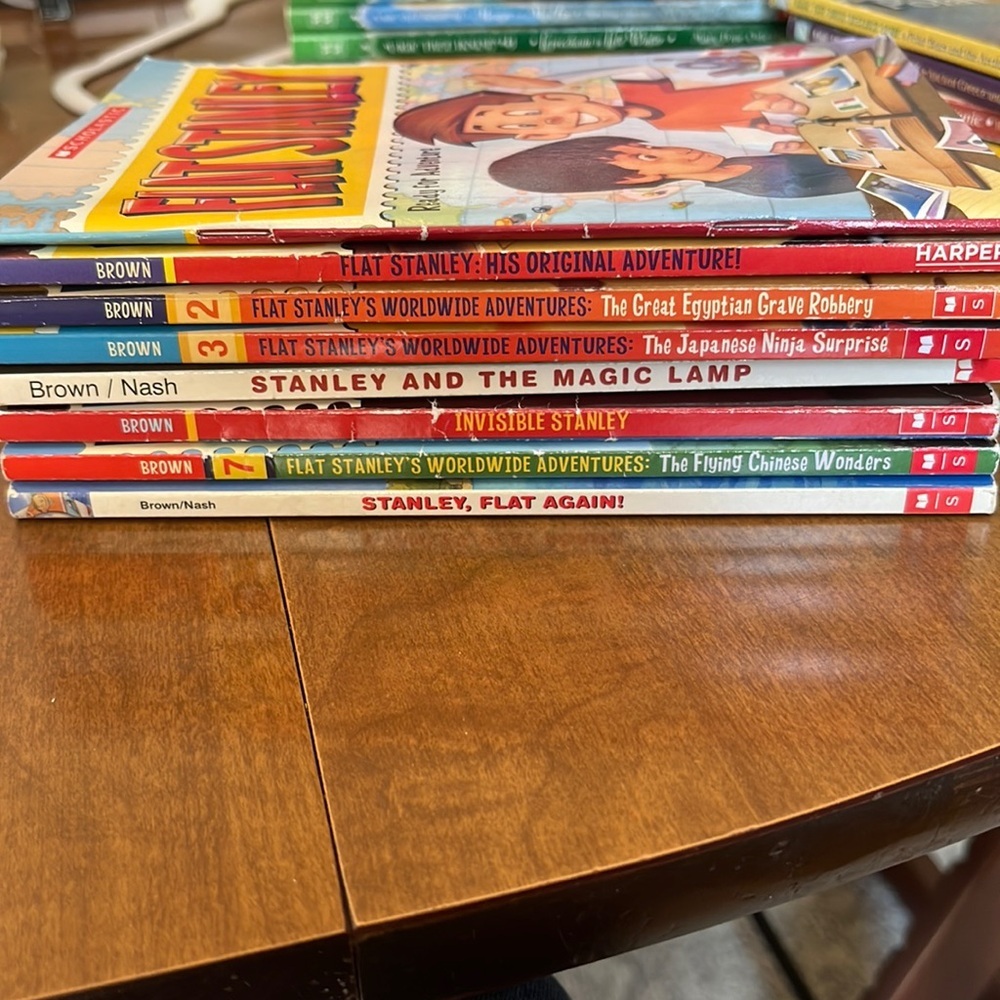 Flat Stanley Jeff Brown Children’s Chapter Books 8 Scholastic